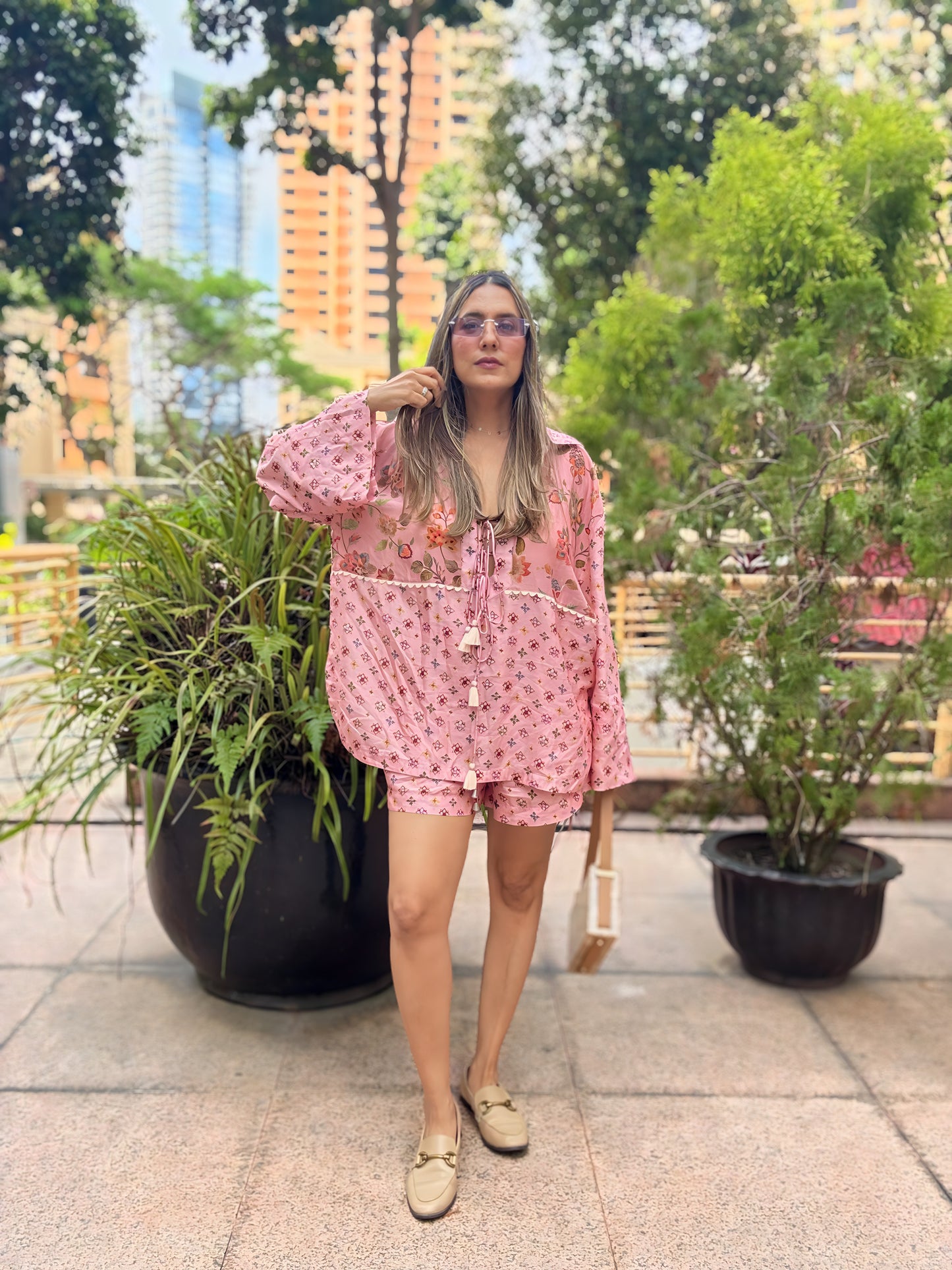 Rose Sitara Set