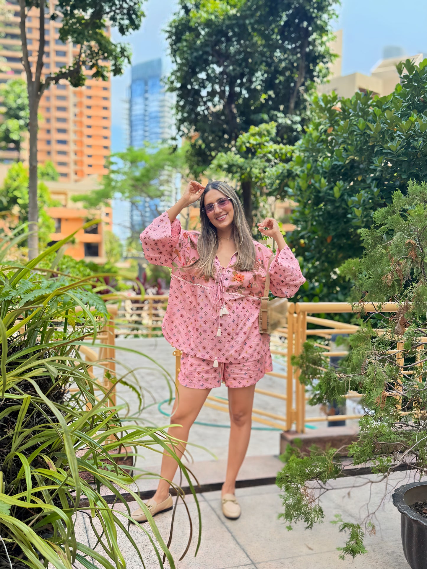 Rose Sitara Set