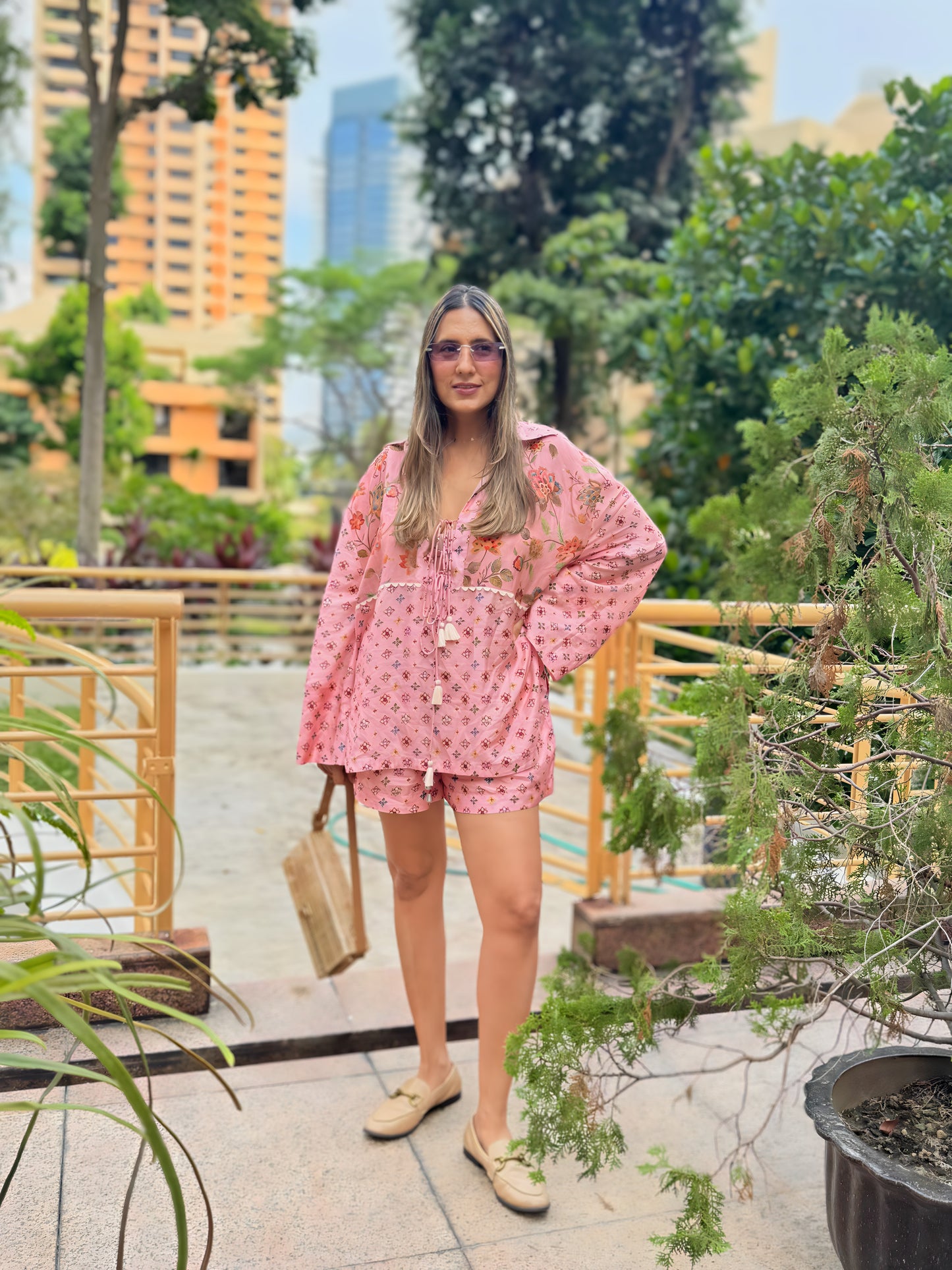 Rose Sitara Set