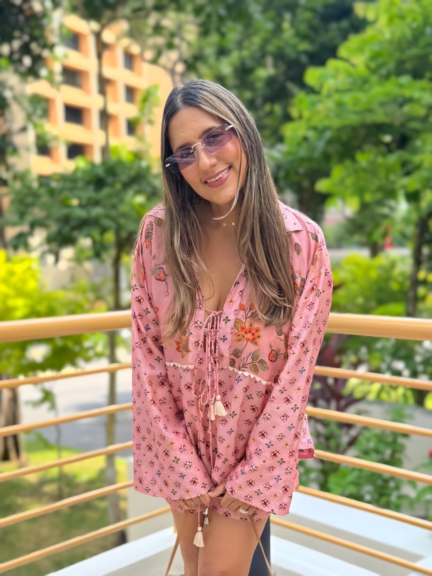 Rose Sitara Set