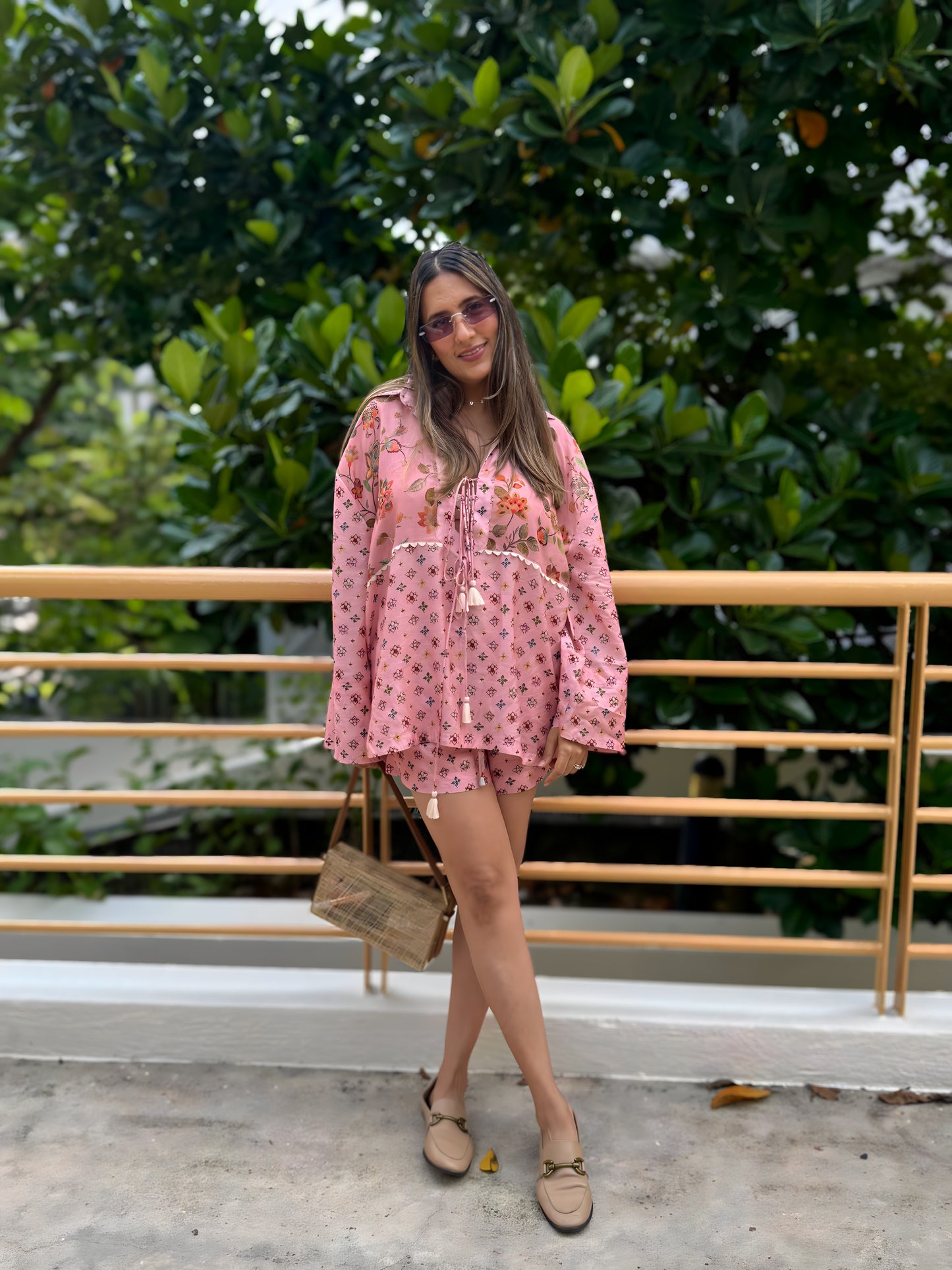 Rose Sitara Set