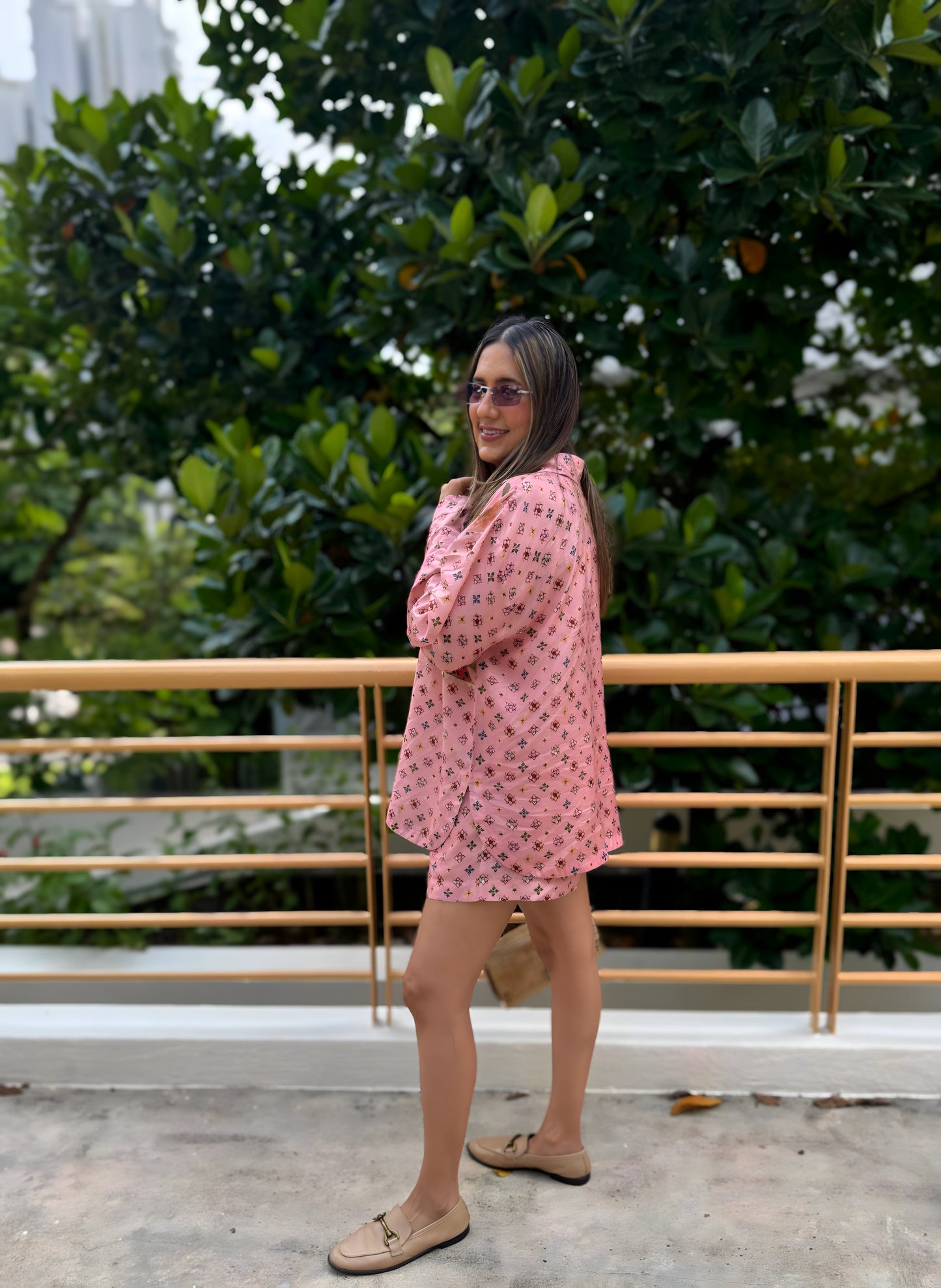 Rose Sitara Set