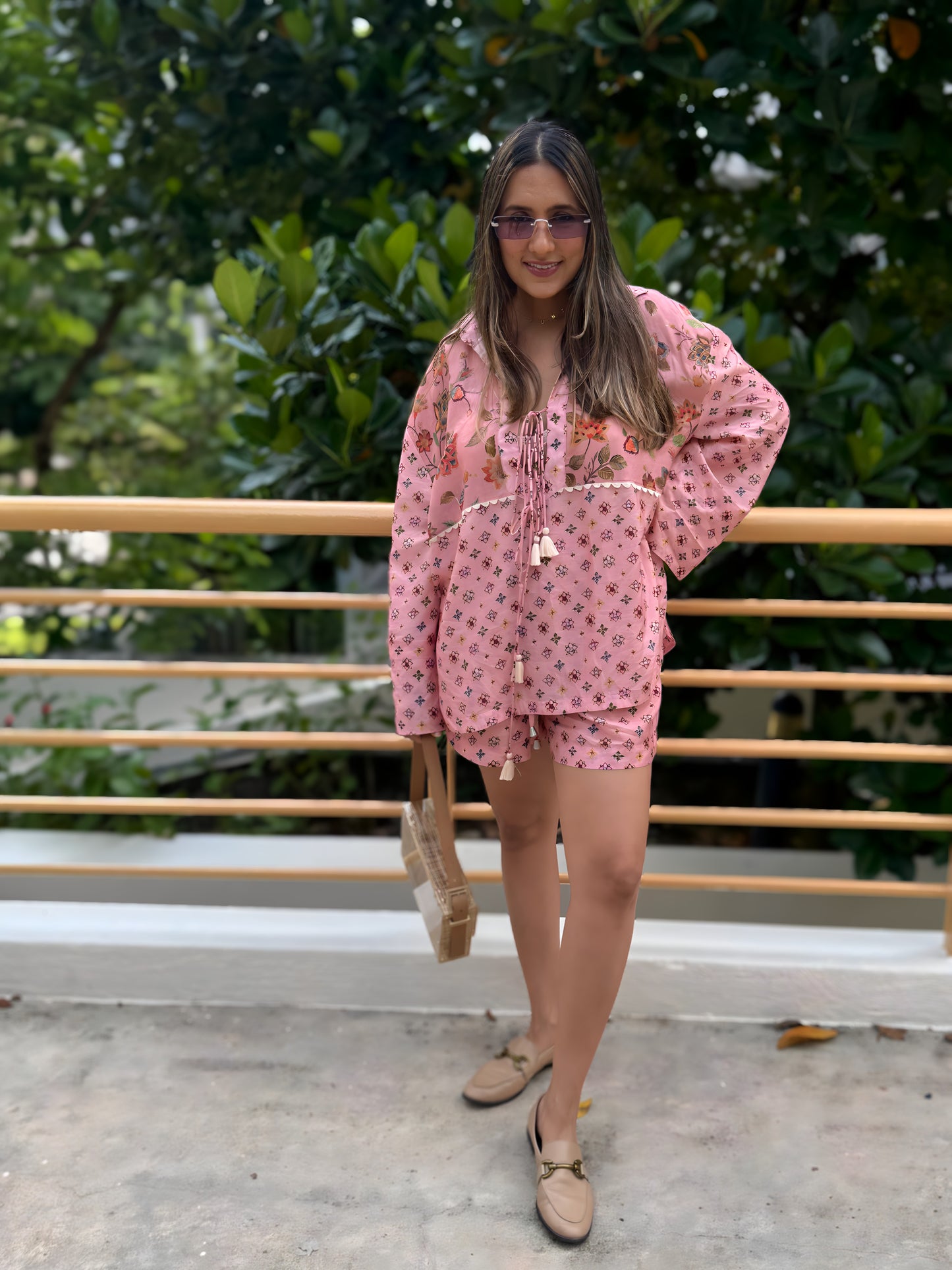 Rose Sitara Set