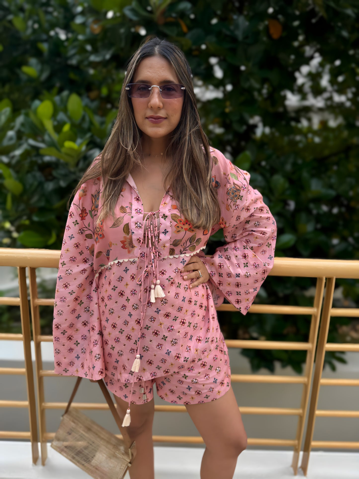 Rose Sitara Set
