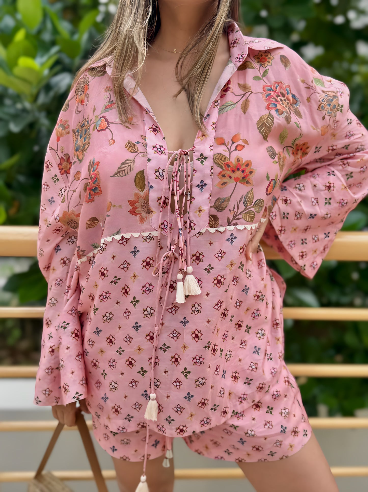 Rose Sitara Set