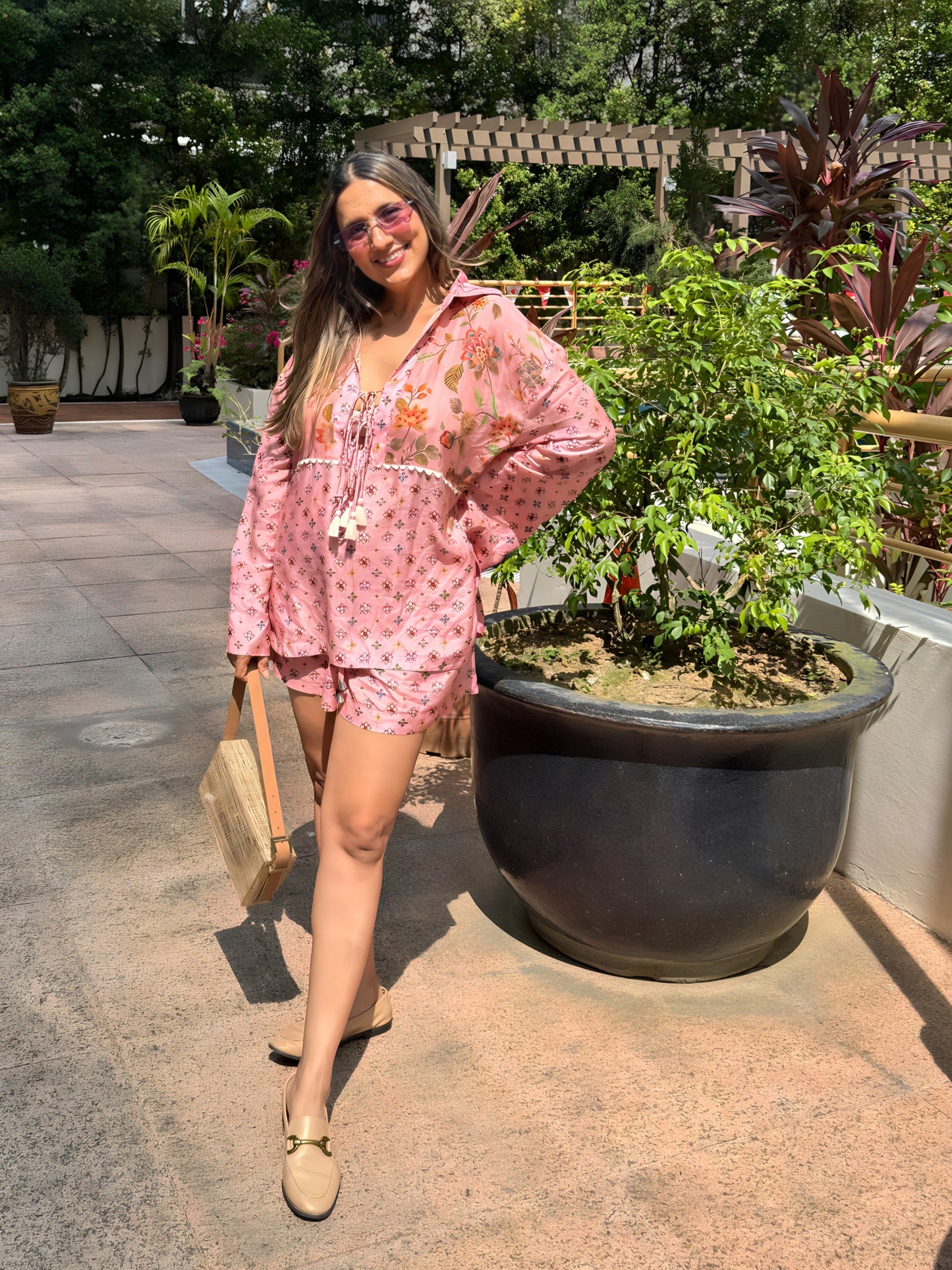 Rose Sitara Set