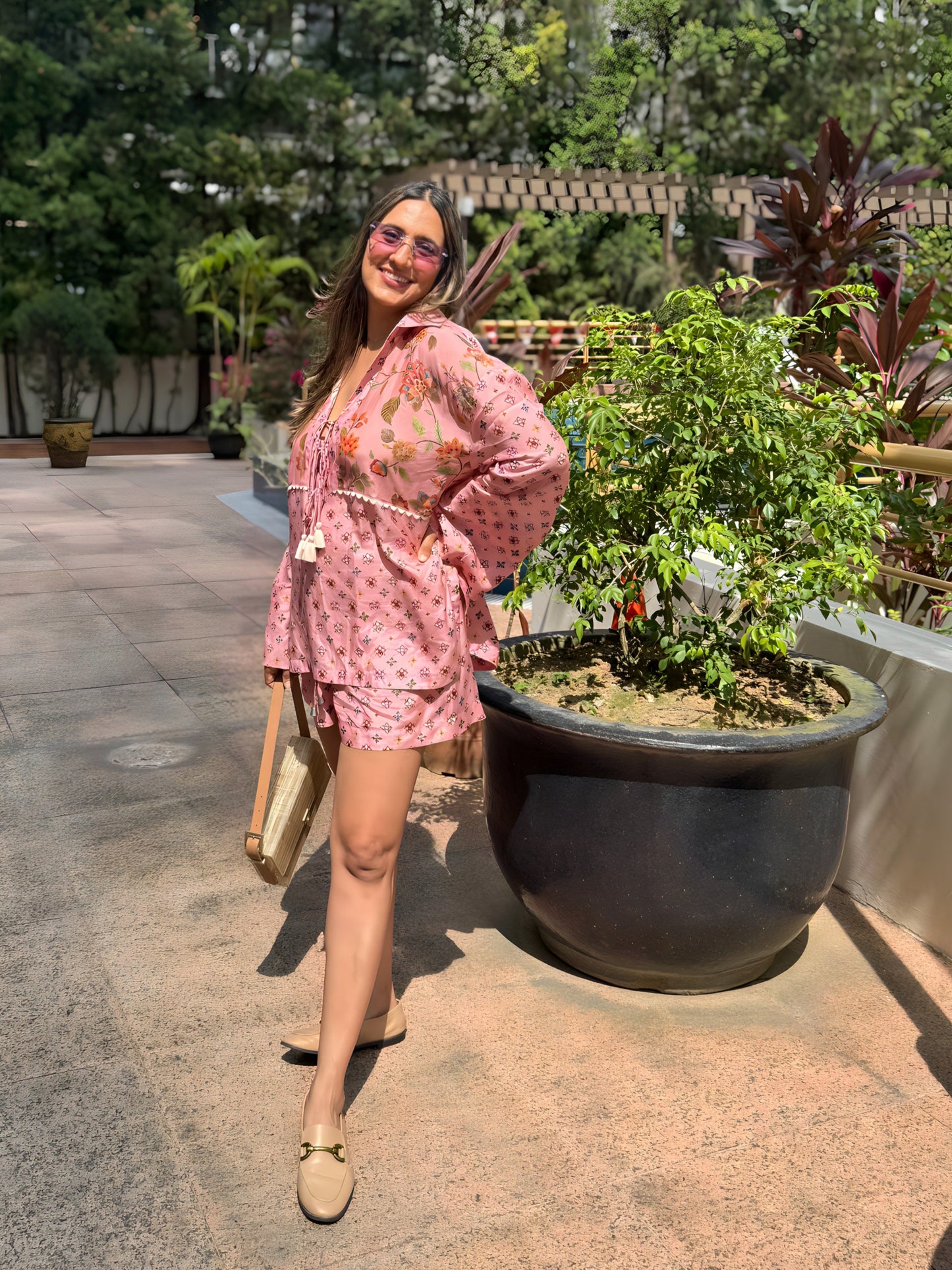 Rose Sitara Set