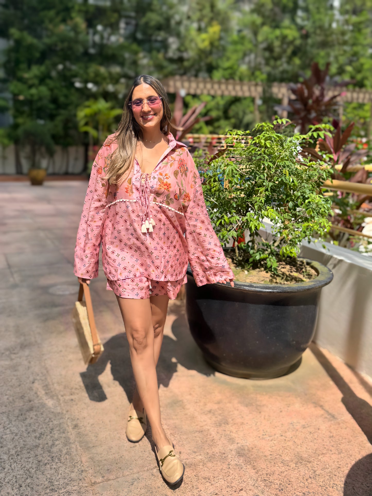 Rose Sitara Set