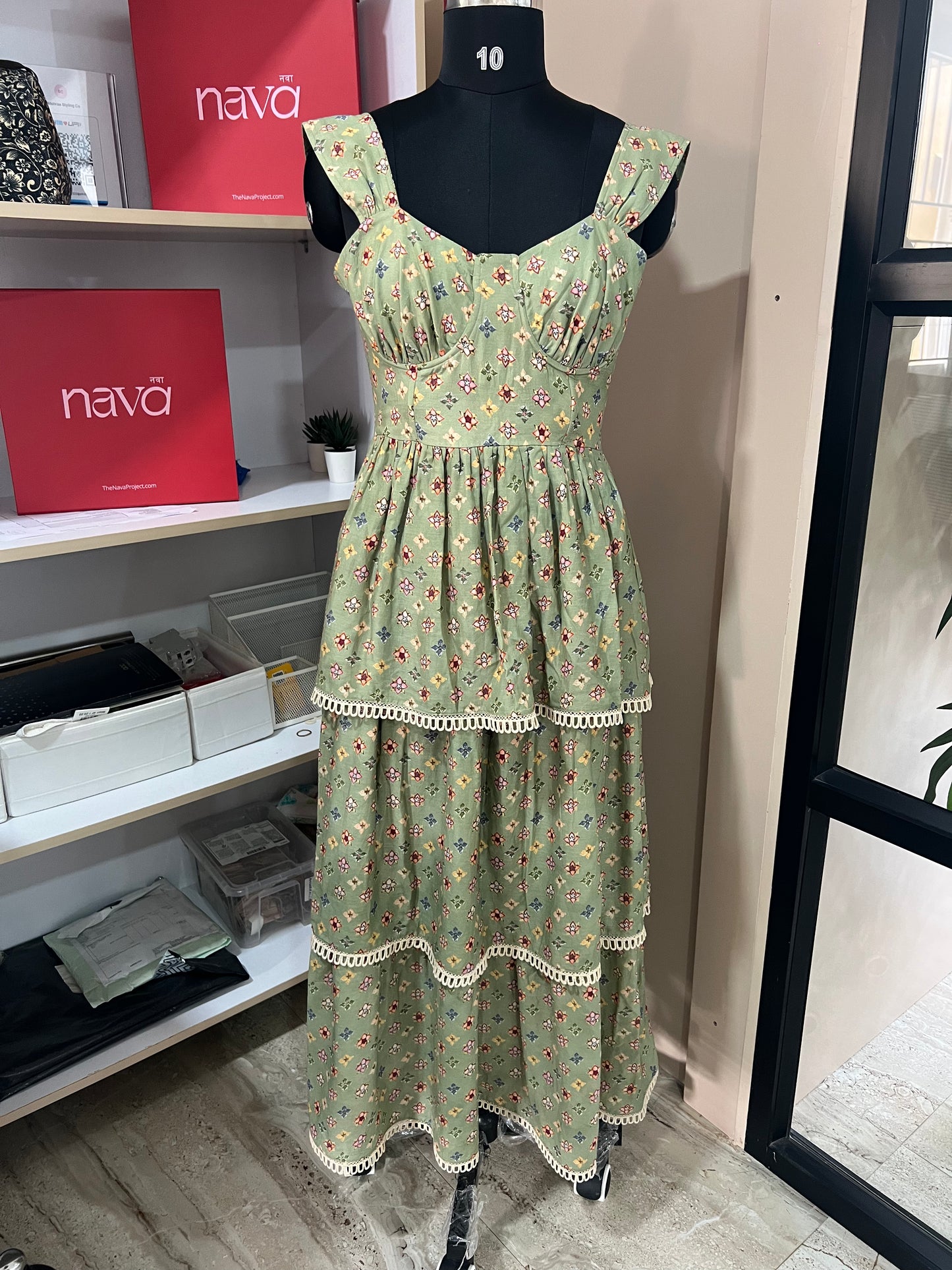 Jade Maxi Dress - (Ready to ship)