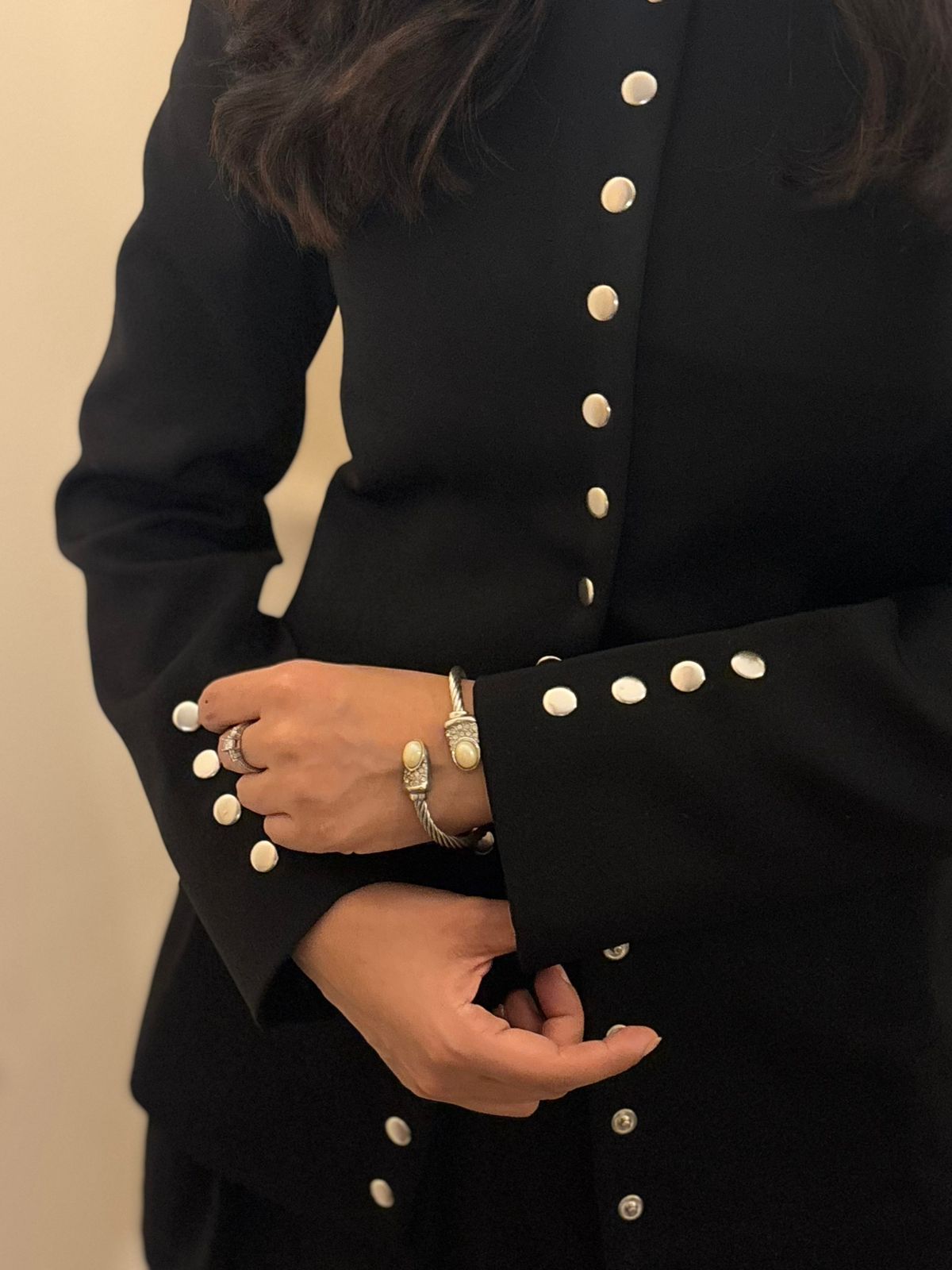 Black Bandhgala Set