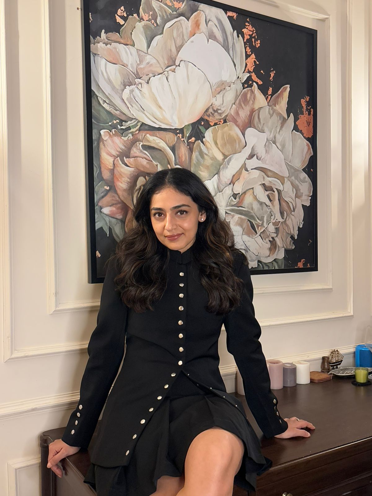 Black Bandhgala Set