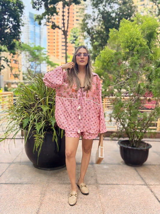 Rose Sitara Set
