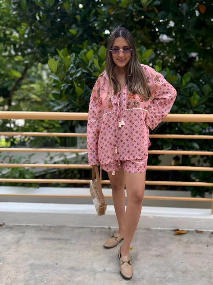 Rose Sitara Set